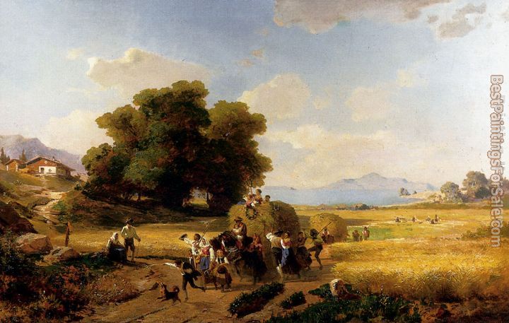 Franz Richard Unterberger Paintings for sale